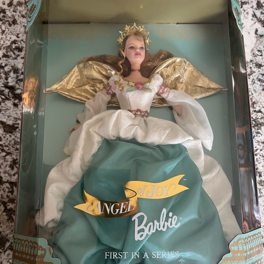Angel of Joy 1st in a Series Holiday Barbie 1998